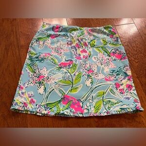 Lilly Pulitzer Fairway Performance Golf Skort UPF 50 Sway This Way